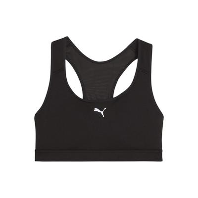 Logo Elastisch Bequem Feuchtigkeitsableitend Sport-Tanktop Damen Tops Schwarz 524953-01