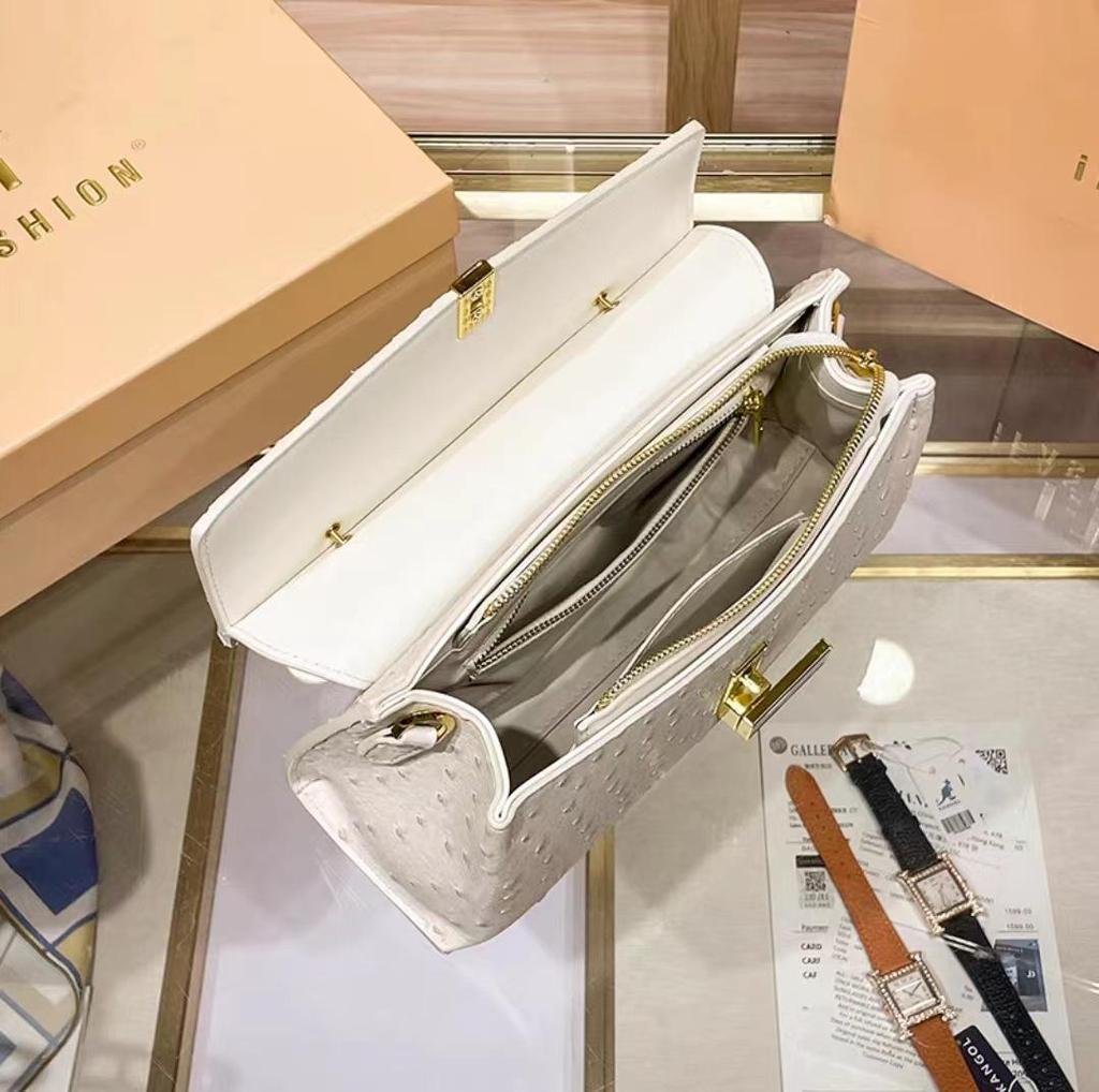 2024 New Women's Genuine Leather Crossbody & Shoulder Handbag - Stylish & Trendy Temperament Bag