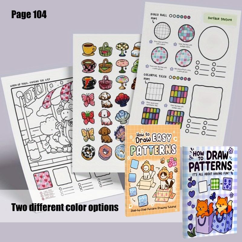 Beginner Sketching Workbook Educational Fun Coloring Book Step by Step Drawing Tutorial Book For Toddler Children Adult