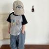 Summer Pure Cotton Kids T Shirt Short Sleeve Unisex Boys Girls Breathable Comfortable Cool Base Layer Trendy Top