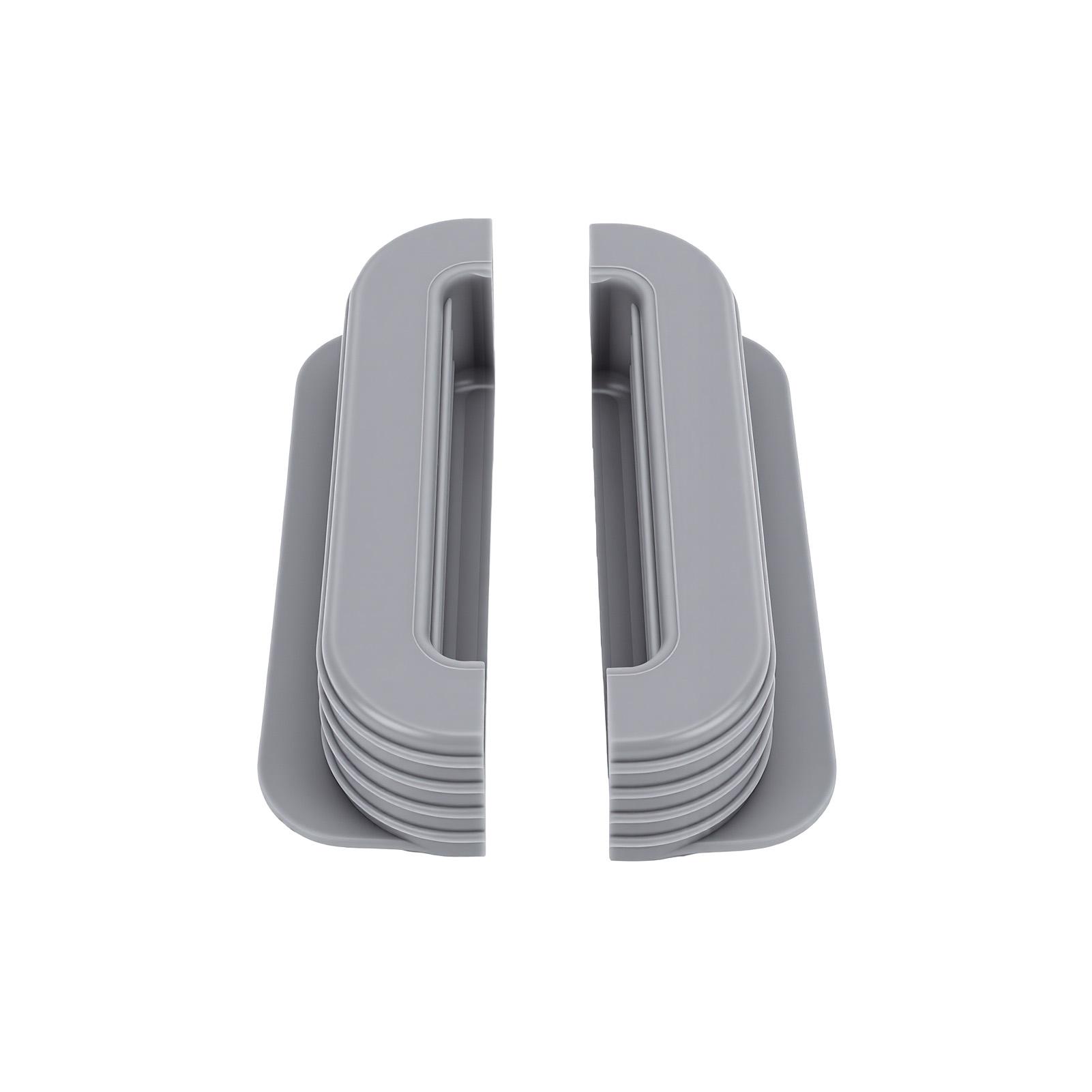 Manche en Silicone Convient pour CrispiCelsiusCrispi Pro Verre Protecteur de Poignée Friteuse Texture Antidérapante Lavable au Lave-Vaisselle