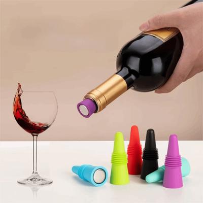 2pcs Sealed Champagne Cap Leak Proof Wine Cork Silicone Wine Bottle Stopper  Kitchen