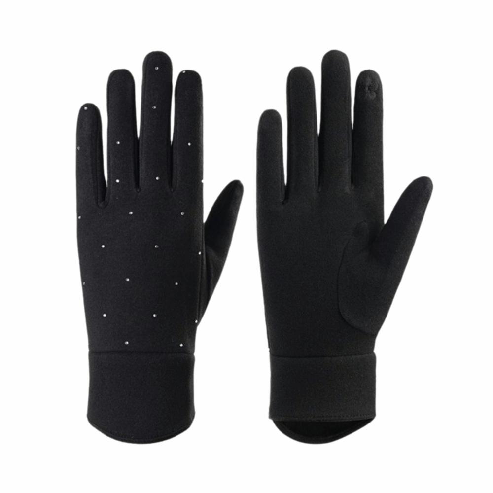 Fleece Lined Winter Gloves Touchscreen Women's Gloves Fashion Cycling Gloves Winter