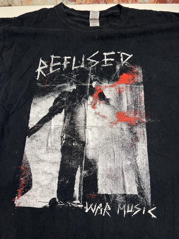 Vtg Refused Band War Music Shirt Unisex Concert S to 5XL SG527 Unisex T-Shirt XXXXL