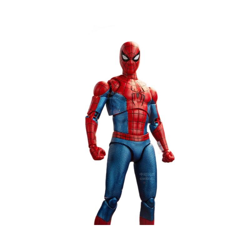 Zhongdong Legetøj Spider-Man Frisk Start Figur Marvel Iron Man Model Statue Samlerobjekt Actionfigur til Drenges Fødselsdagsgave