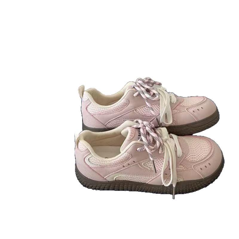 Board shoes women's ugly cute spring new niche low-top versatile casual sports little white shoes