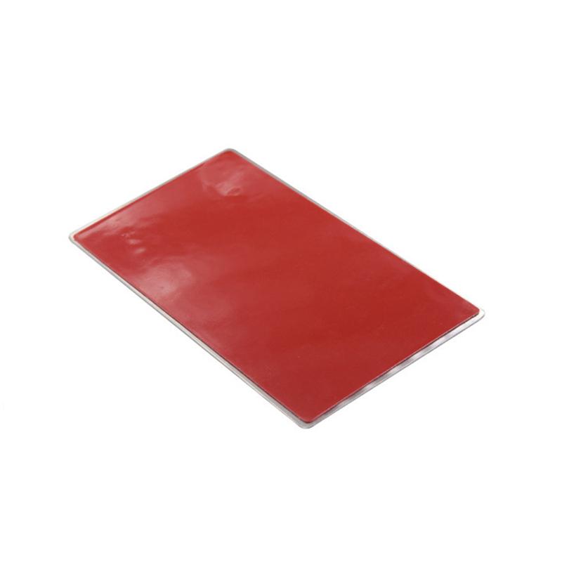 1* 15x8cm/11x6.5cm Car Sun Visor Mirror Portable Makeup Mirror Stainless Steel Clearer Image Universal For Truck Vans SUV
