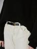 OUI MAIS NON Sofia Classic Leather Belt