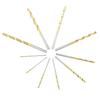 50pcs High Speed Steel Ti-plated Twist Bit Titanium Coated Drill Bits Set Tool High Quality Power Tools 1/1.5/2/2.5/3mm