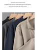 Men's Versatile Casual Half-Zip Long-Sleeve Stand Collar Hoodie Pullover for Autumn and Winter