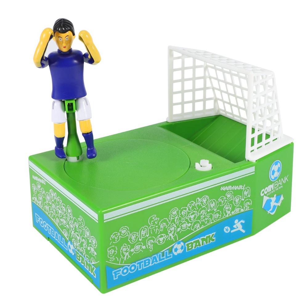 

Коробка для хранения Футбольное поле Копилка Футболист Футбол Держатель для монет Детская игрушка зелёный