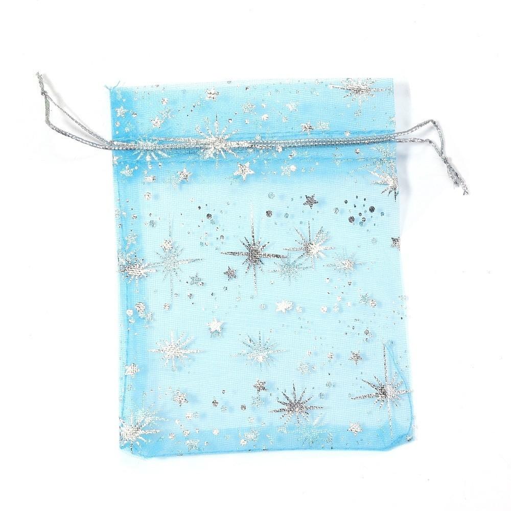 10Pcs Transparent Drawstring Gifts Bag Wedding Christmas Candy Gift Bags Jewelry Storage