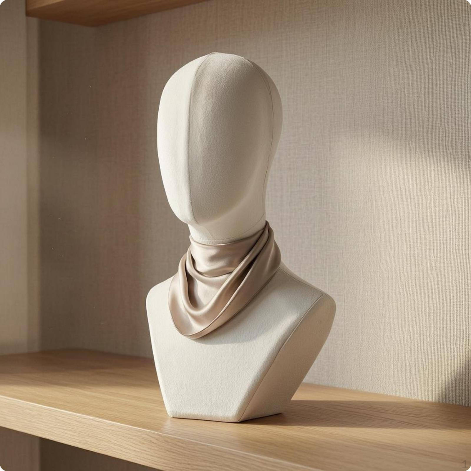 Mannequin Head Simple Setup Assembly Hat
