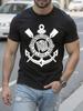 Corinthians Paulista Soccer Club Official Emblem Tshirt -...