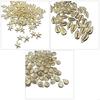 50PCS Ocean Theme Charm Jewelry Findings Star Fish/Conch/Shell Charm for Bracelets Earrings Crafting Accessories M68E