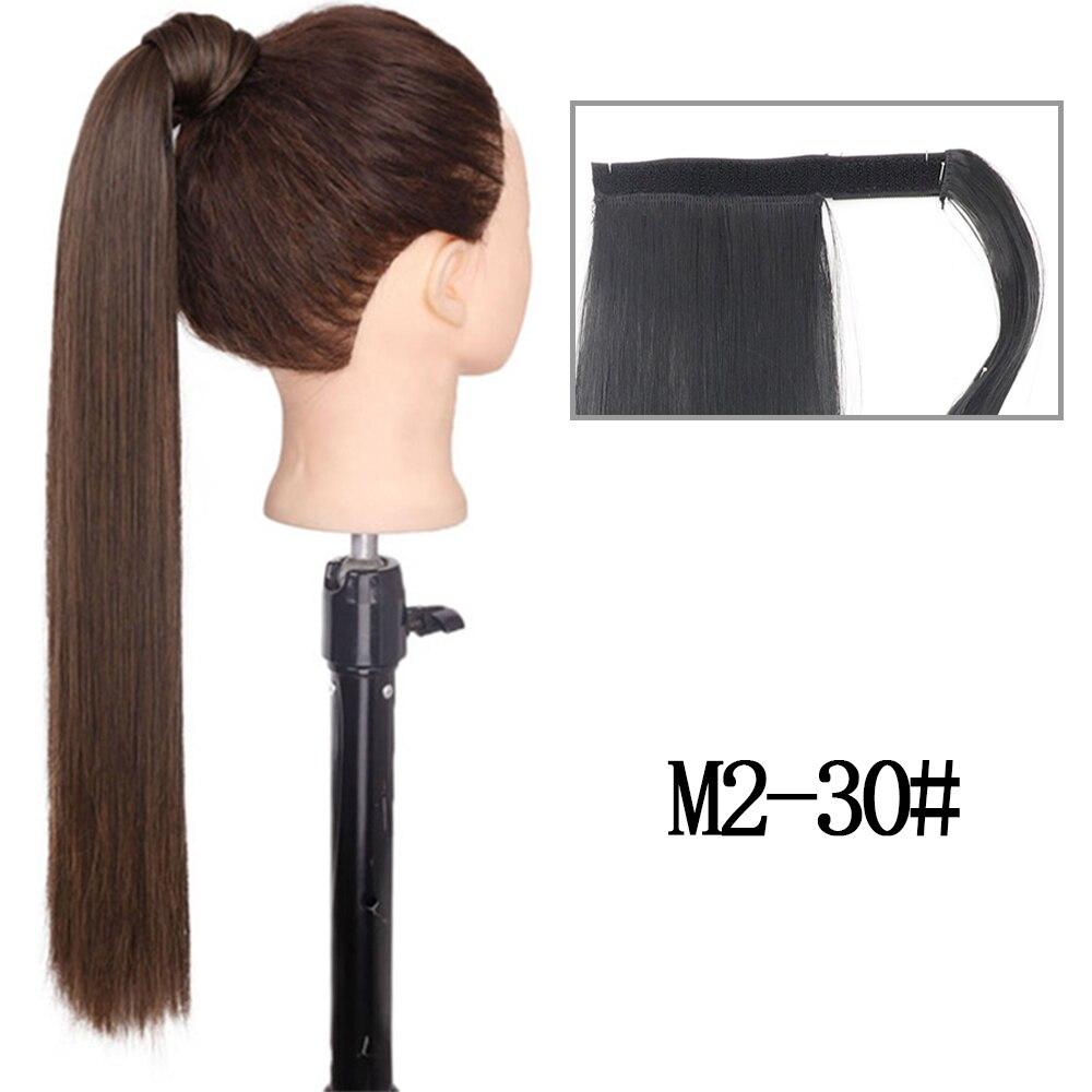 MERISIHAIR 22"34" Long Straight Clip In Hair Tail Nature Fake Ponytail Extension Hairpiece with Hairpins High Temperature Fiber Synthetic Ponytail