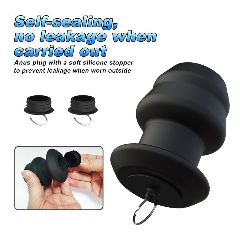 Hollow Butt Plug Dilation Anus Expansion Ass Dilator Female Pussy Expander Toy For Men