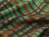 European American Plaid Draping Blazer with Three-Quarter Bell Bottom Pants