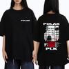 Rapper Plk Polak Grafické tričko Pánské Dámské Módní Popová hudba Streetwear Dámské Ležérní Bavlněné Potisk Trička Vintage Hip Hop Trička