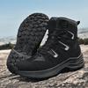 Men's Tactical Mid-Top Desert Hiking and Hunting Boots - Outdoor Mountaineering, Exploration, and Rescue Footwear, Large Size Available