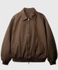 Jemut Workman Classic Harrington Jacket Brown Sojk2605