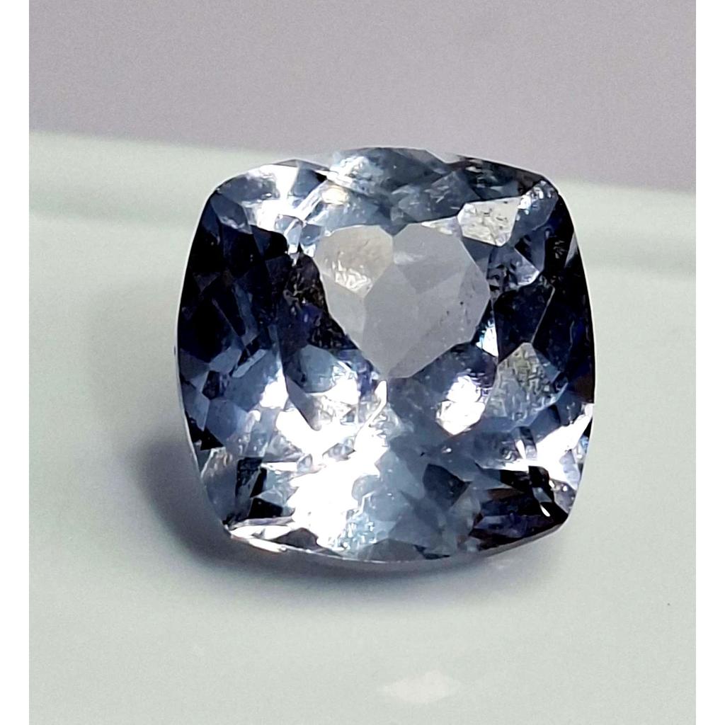 Light Blue Tanzanite Natural 7-9 Ct Cushion Cut Stunning Certified Gemstone