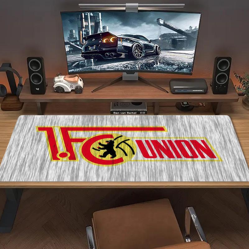 1.FC Union Berlin Print  Cushion Non-slip Laptop Tablet Big Mousepad XXL Mat Mini PC Playmat With Lock Edge