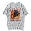 Cute I Love Wieners Dog Lover Funny Ironic Meme T Shirt Unisex High Quality TShirts Unisex Summer Casual Oversized Comfort TShirt