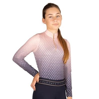 Girls Elevate Allure Ombre Base Layer Top