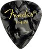 Fender 8 Pieces Teardrop Thin Guitar Picks Assorted Colors