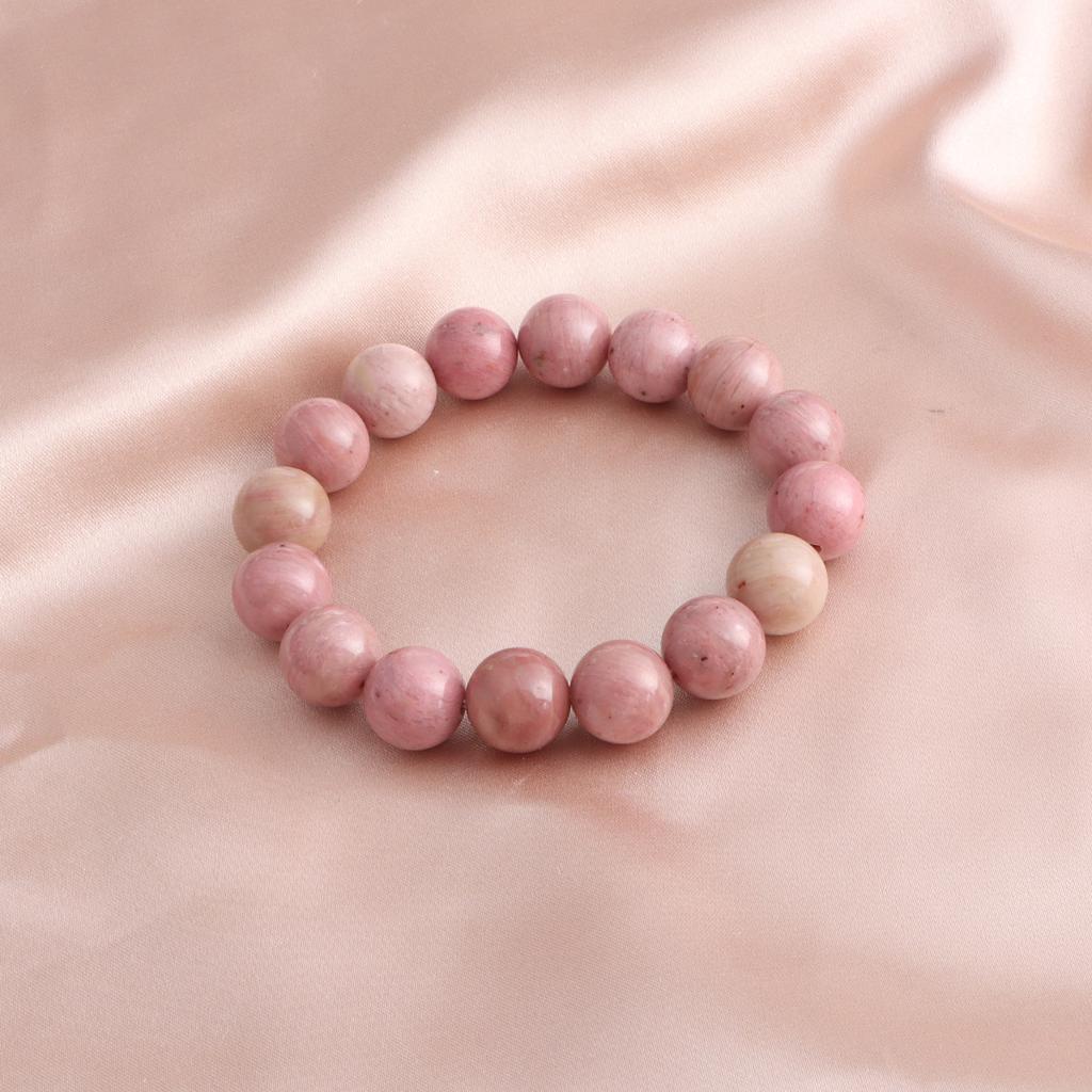 Nowa chińska bransoletka 12mm Huang Asai Kruszony Lód Zielony Duch Róg Obfitości Kryształowa Bransoletka Kamień Różany Akwamaryn