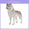 Pvc Husky Dog Model Collectible Figurine For Home Decor And Gift