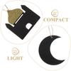 40Pcs Islamic Ramadan Decorations Wooden Stars Castles Moons Lanterns Hanging Eid Mubarak Home Wall Porch Table Festival
