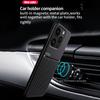 Ultra Thin Matte Leather Phone Cases For iPhone 17 Pro Max Air 14 15 Plus 13 12 Mini 11 16 Pro Magnetic Car Holder Protect Cover