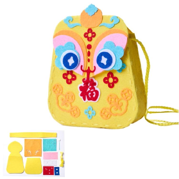 Sew Your Own Purses Sewing Bags Kit DIY Handbag Shoulder Bag Making Kits Helps Develop Fine Motor Skill Arts & Crafts