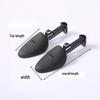Adjustable Shoe Tree for Men's & Women's Leather & Sneakers - Plastic Expander & Anti-Deformation Stretcher