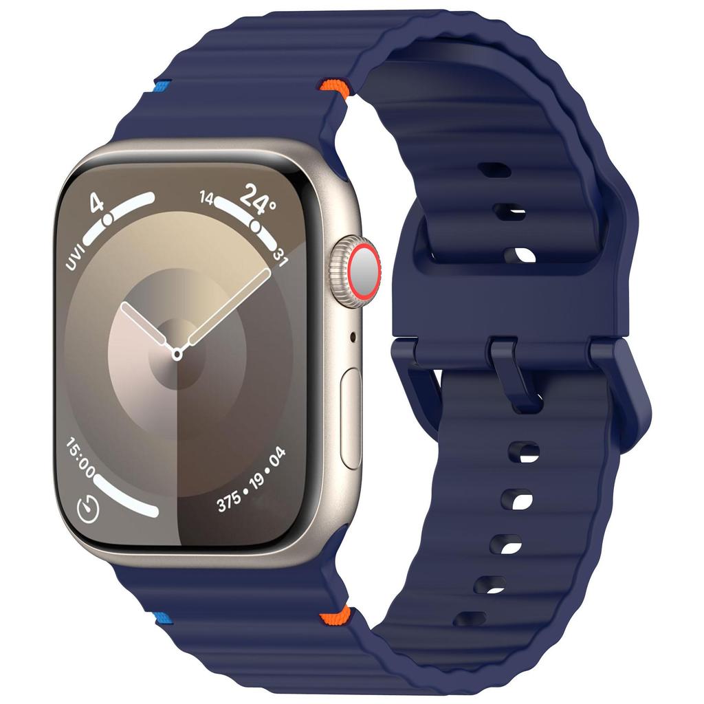 For Apple Watch 10 46mm 42mm Silicone Strap Colorful Sport Wristband For Iwatch 10 9 8 7 6 45mm 42/44/40mm 38mm Band Watchband