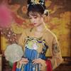 Nová dámska sukňa Hanfu Dunhuang Chang'e princezná v štýle Tang v štýle hrudníka Ru Slimming Festival Kostýmový kostým