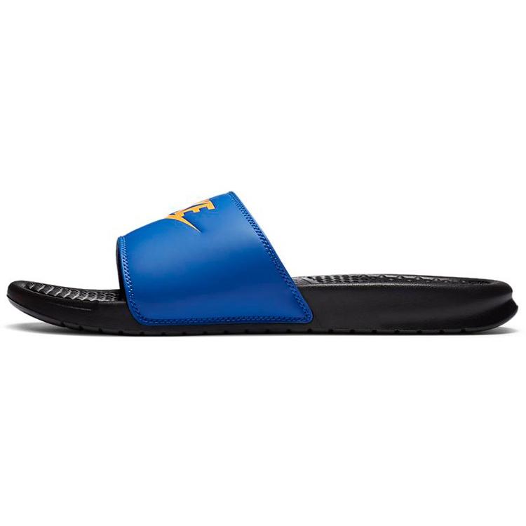 Nike Benassi JDI Slides Laser Orange Royal Men s 343880-035 EU 41