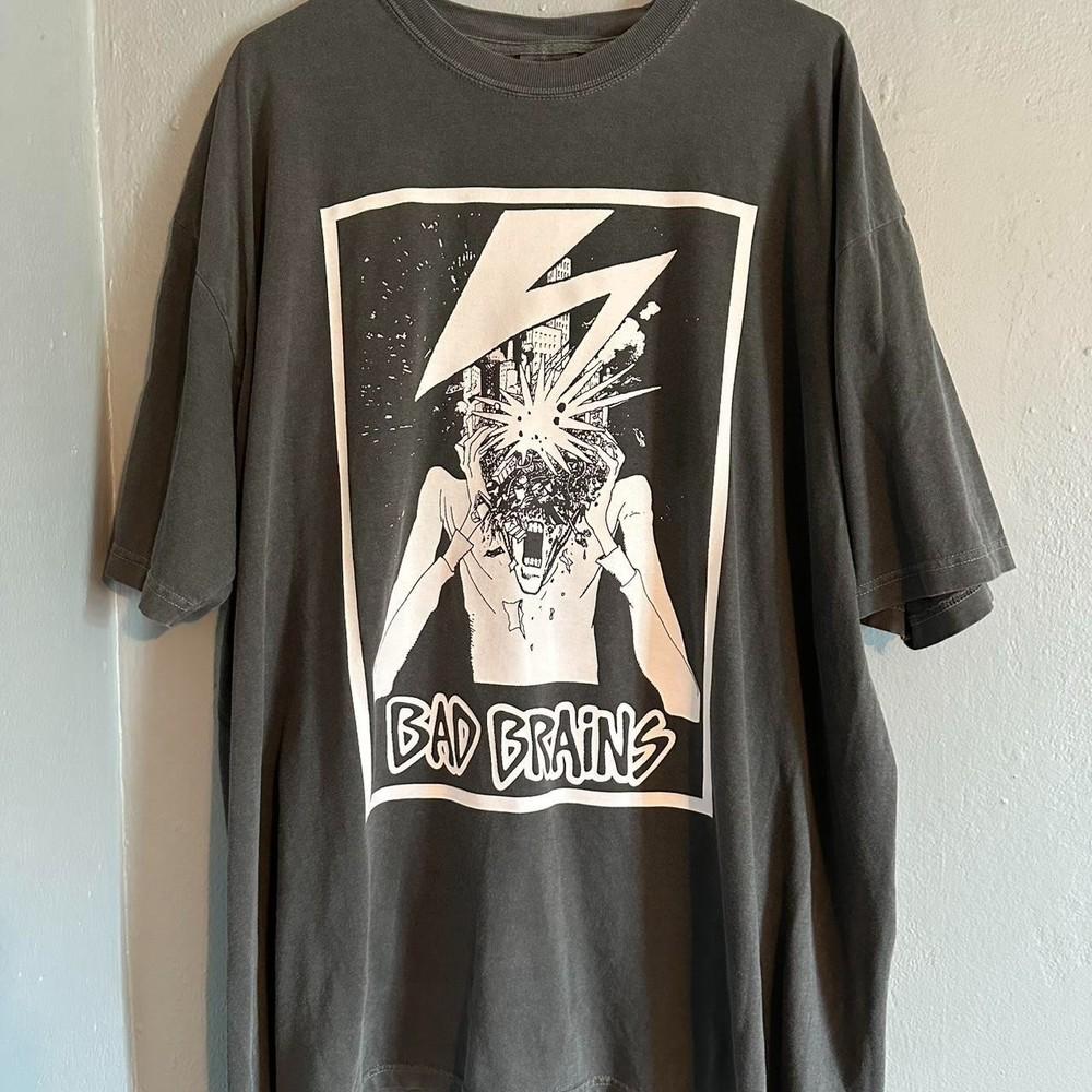Bad Brains rock music tour concert short sleeve black color shirt KV39939 Unisex T-Shirt M