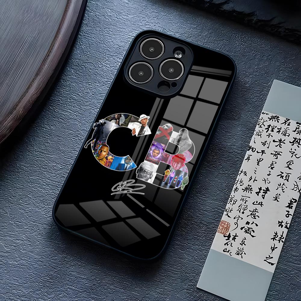 

Chris Brown 11 11 Singer Phone Case For IPhone 16 Pro Max 14 15 Plus 13 Mini 11 12 X XR XS 8 7 Plus SE Glass Back Cover iPhone11