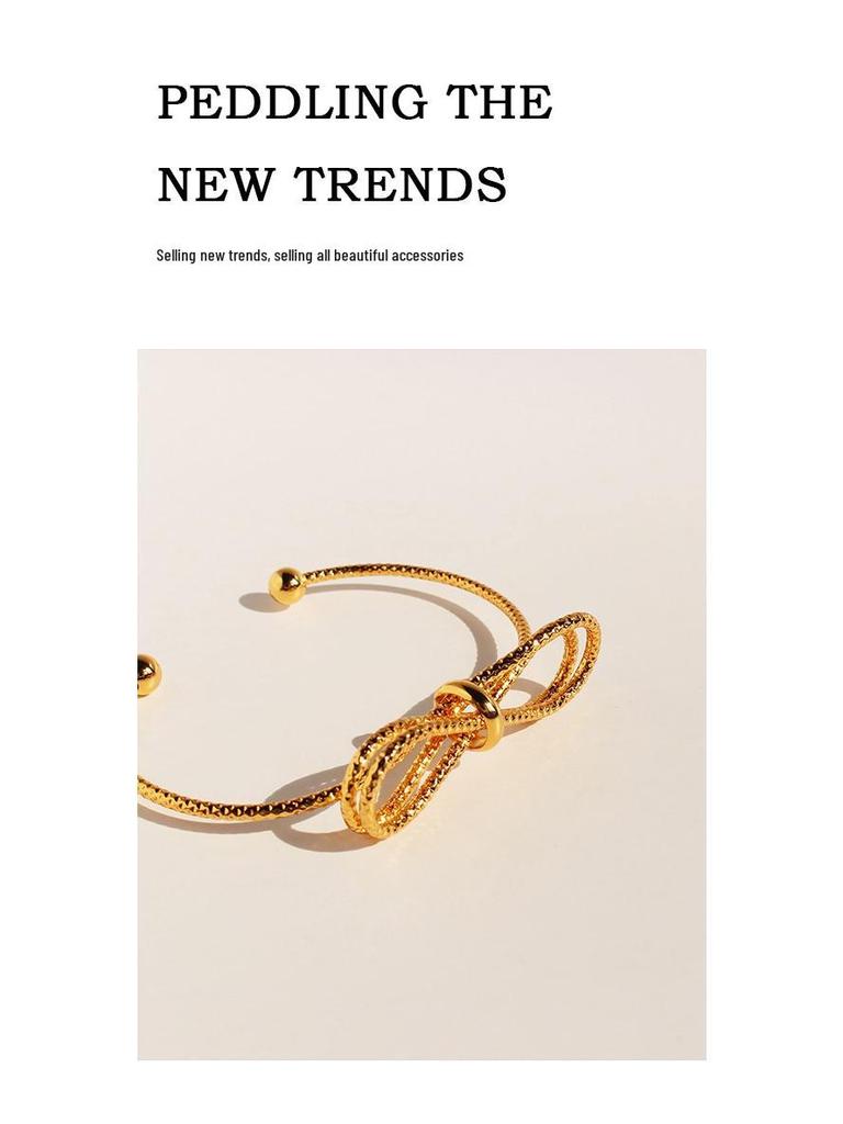 Baoli Original Fashion Creative Bow Bangle - Unique and Bold Design 936