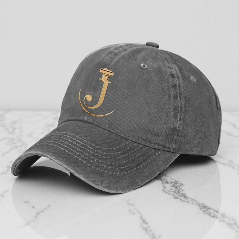 Cappellino da baseball unisex alla moda, lavato, con stampa vintage, versatile, morbido, parasole