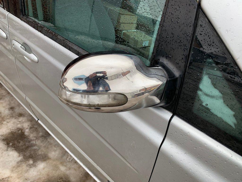 Covers for Mirrors (2004-2010, Viano, 2 Pcs, Stainless Steel) for Mercedes Vito W639