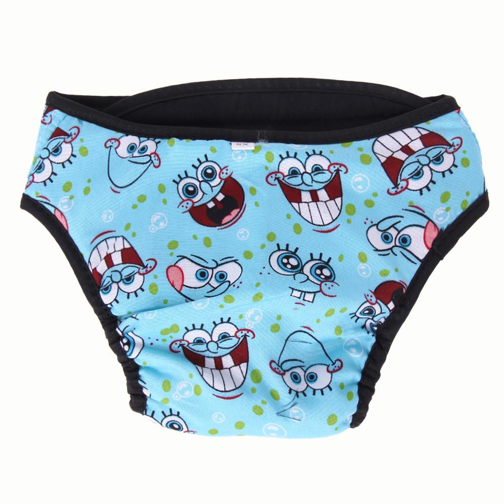 ZK30 Dog Diaper Physiological Pants Sanitary Washable Female Dog Panties Shorts Underwear Briefs For Dogs Washable Doggy Diapers