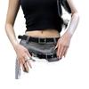 Womens Versatile Pu Belt With Sophisticated Pin And Vintage Buckle Options For Pairing Stylish