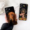 Dachshund Pet Animal Dog Cover for Apple iPhone 16 17 Air 14 15 Pro Max Plus 16+ 16E 14+ ProMax Casing Coque Case