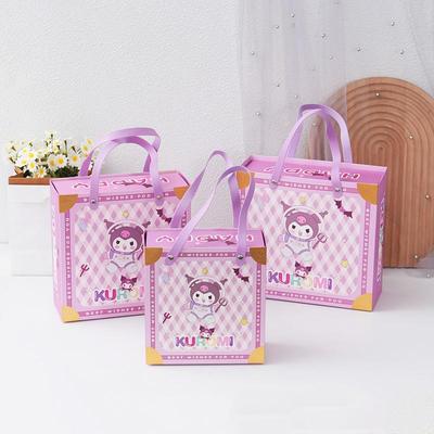Süße Cartoon-Handtasche als Geschenkbox für die erste Geburtstagsparty eines Babys