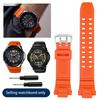 Correa de Acero Inoxidable para Casio G-SHOCK GW-3500B GW-3000B 2500B 2000G-1500 GW-2000/1200 Serie Correa de Silicona para Hombre Pulsera