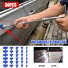 Car Dent Repair Gasket Glue Tabs Suction Dent Lifter Puller Free Metal Dent Sheet Removal Tool Paintless Hail Pit Car Repai S2D0